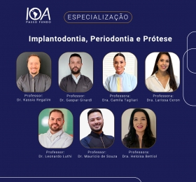 Tripla Certificação em Implantodontia, Periodontia e Prótese